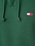 Maglia in felpa cappuccio Tommy Jeans - verde scuro - 2