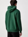 Maglia in felpa cappuccio Tommy Jeans - verde scuro - 4