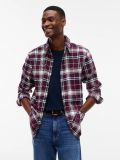 Camicia manica lunga flanella Tommy Jeans - bordeaux - 0