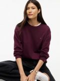 Maglia manica lunga Tommy Jeans - prugna - 2