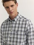 Camicia manica lunga casual Bugatti - verde - 1