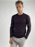 Maglia manica lunga Seinse - melanzana - 0