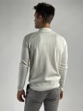 Lupetto zip Seinse - white - 2