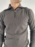 Lupetto zip Seinse - moro - 1