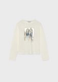 T-shirt Mayoral - panna - 1