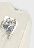 T-shirt Mayoral - panna - 3