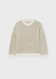 Pullover manica lunga Mayoral - crema - 0