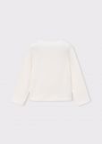 T-shirt manica lunga Mayoral - panna rosa - 4