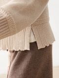 Maglia manica lunga Mayoral - beige - 1