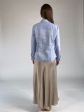 Camicia manica lunga giovane Susy Mix - celeste - 5