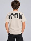 T-shirt manica corta Icon - sabbia - 2
