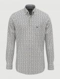 Camicia manica lunga casual Fynch-hatton - blu - 0