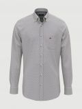 Camicia manica lunga casual Fynch-hatton - blu - 0