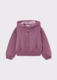 Maglia in felpa aperta Mayoral - violetta - 0