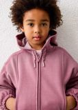 Maglia in felpa aperta Mayoral - violetta - 1