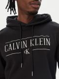 Maglia in felpa cappuccio Calvin Klein - black - 1