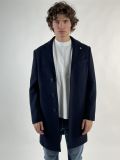 Cappotto Manuel Ritz - blu scuro - 0