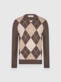 Maglia manica lunga Gran Sasso - marrone - 0