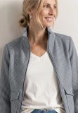 Maglia in felpa aperta Street One - blu - 1