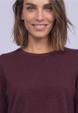 Maglia manica corta Street One - bordeaux - 1