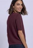 Maglia manica corta Street One - bordeaux - 4