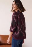 Pullover manica lunga Street One - bordeaux - 5