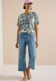 T-shirt manica corta curvy Cecil - verde - 2
