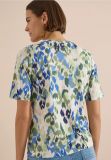 T-shirt manica corta curvy Cecil - verde - 4