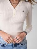 Maglia manica lunga Guess Jeans - bianco - 1