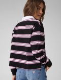 Polo manica corta Guess Jeans - nero viola - 2