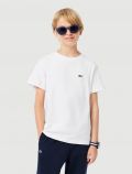 T-shirt manica corta Lacoste - bianco - 0