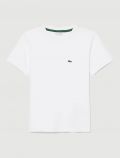 T-shirt manica corta Lacoste - bianco - 1