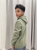 Maglia in felpa cappuccio Lacoste - verde militare - 2
