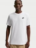 T-shirt manica corta sportiva Nike - white - 0