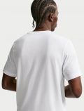 T-shirt manica corta sportiva Nike - white - 3