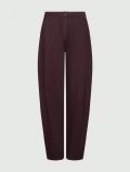 Pantalone Marella Monochrome - mora - 0
