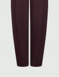Pantalone Marella Monochrome - mora - 2