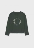 T-shirt manica lunga Mayoral - verde - 0