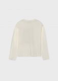 T-shirt manica lunga Mayoral - panna - 3