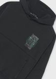 Maglia in felpa cappuccio Mayoral - carbone - 2