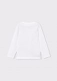 T-shirt manica lunga Mayoral - panna - 2