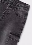 Pantalone jeans Mayoral - grigio scuro - 1