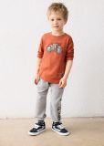 T-shirt manica lunga Mayoral - coccio - 3