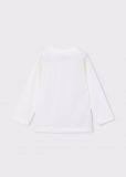 T-shirt manica lunga Mayoral - panna - 4