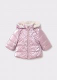 Giaccone imbottito Newborn - malva - 0