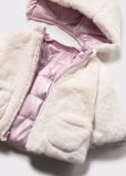 Giaccone imbottito Newborn - malva - 1