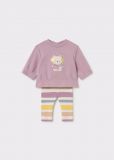 Completo 2 pezzi Newborn - righe - 0