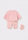Completo 2 pezzi Newborn - rosa - 2
