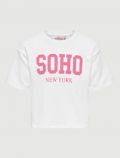 T-shirt manica corta Only - cloud dancer - 0