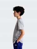 T-shirt manica corta sportiva The North Face - grigio - 4